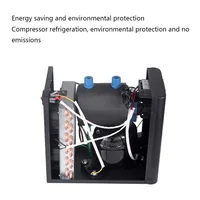 Aquarium refroidissement aquarium réfrigérateur eau douce eau de mer 160L compresseur de réfrigération refroidisseur d'eau économie d'énergie 2