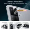 Tempered Glass for Xiaomi Pad 6 / Xiaomi Pad 6 Pro 11 inch 2023 Screen Protector Rear Camera Protector Anti Scratch Glass Film 3