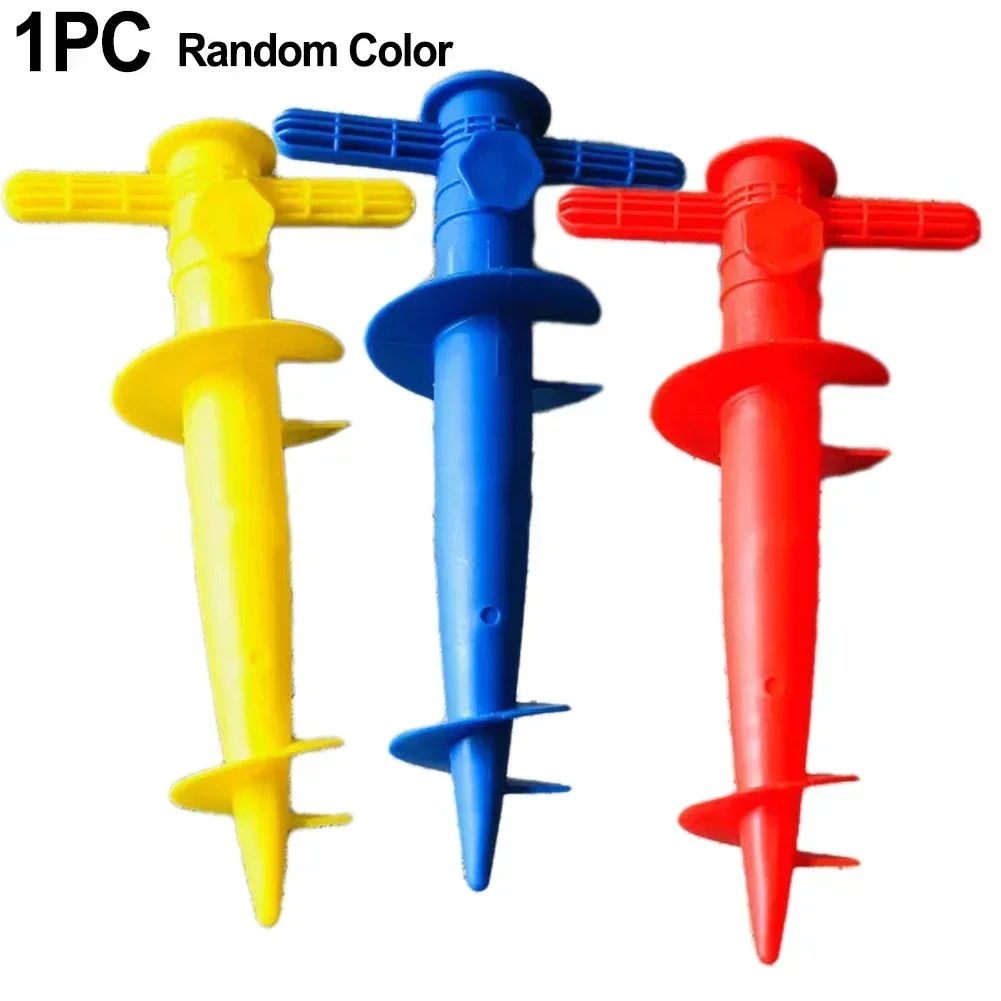 Umbrella Base 1pc For Sun Beach Patio Sand Ground 31*17 Cm Plastic Outdoor Furniture Yard Garden
