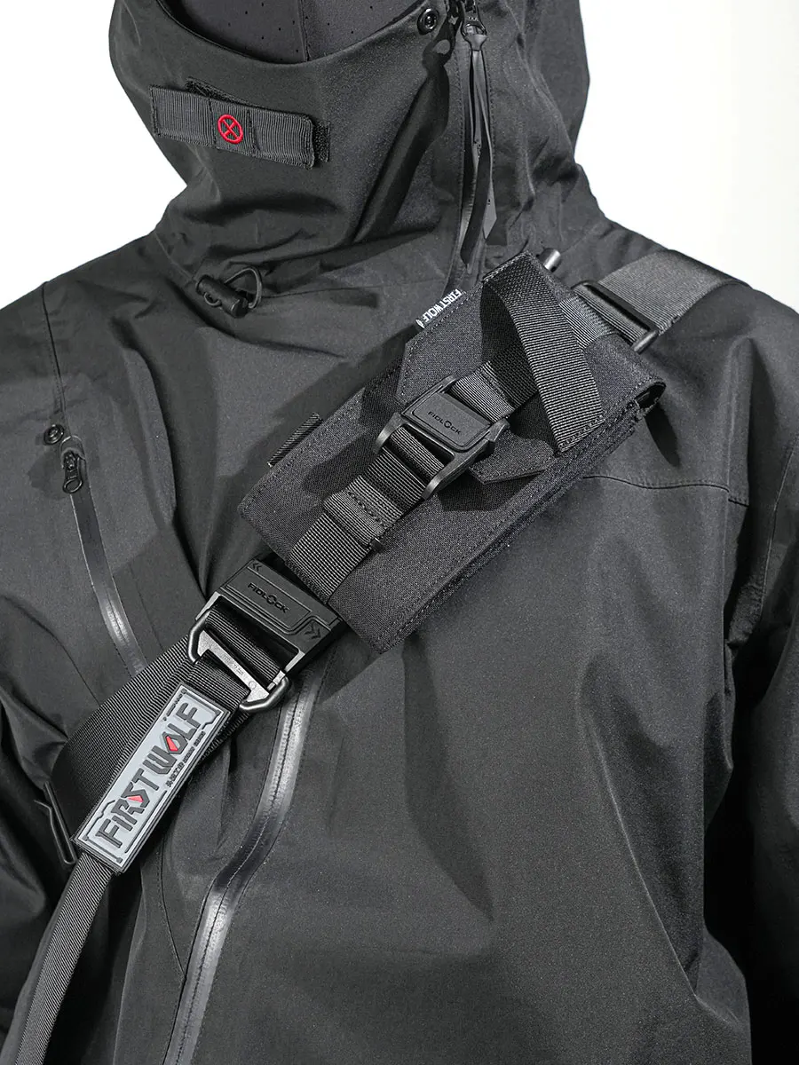 FIRST WOLF Tactical Phone Pouch Magnetic Fidlock Molle X-pac FGM