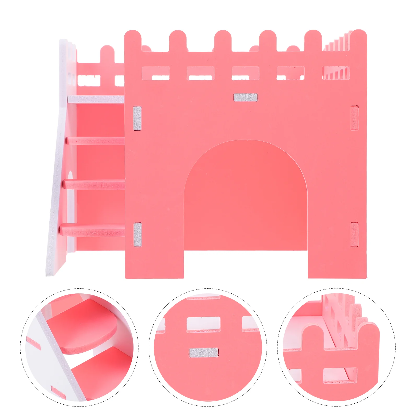 

Ladder Hamster Hideout Supply Hamsters House to Climb Hut Adorable Rat Guinea Pig Home Cage