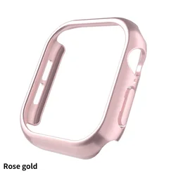 Custodia protettiva opaca premium per Apple Watch - Bumper rigido in PC, design a pieno copertura, nessun protettore per schermo necessario