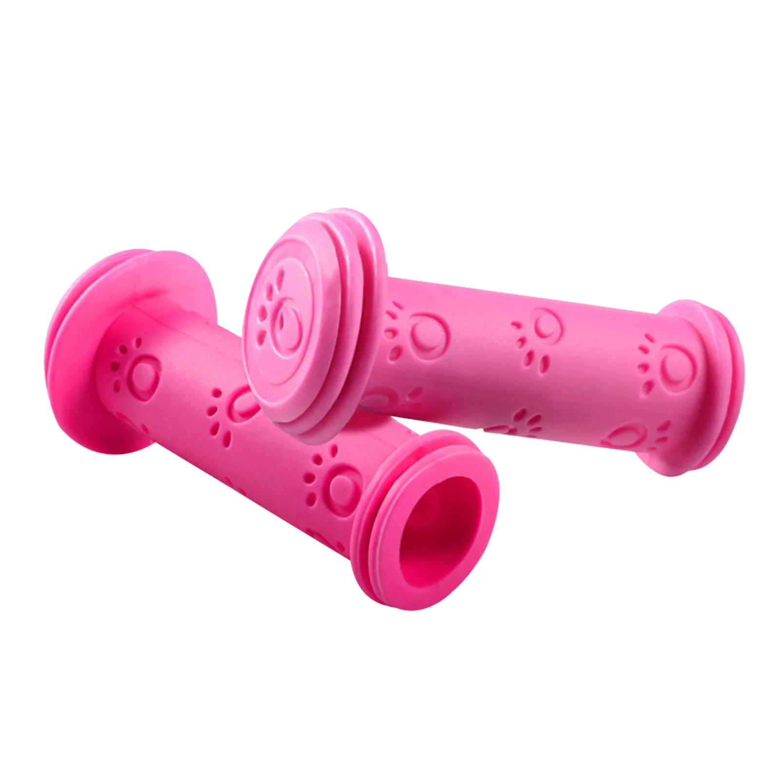 1pair Universal Shockproof Bike Handlebar Grip Soft Rubber Accessories