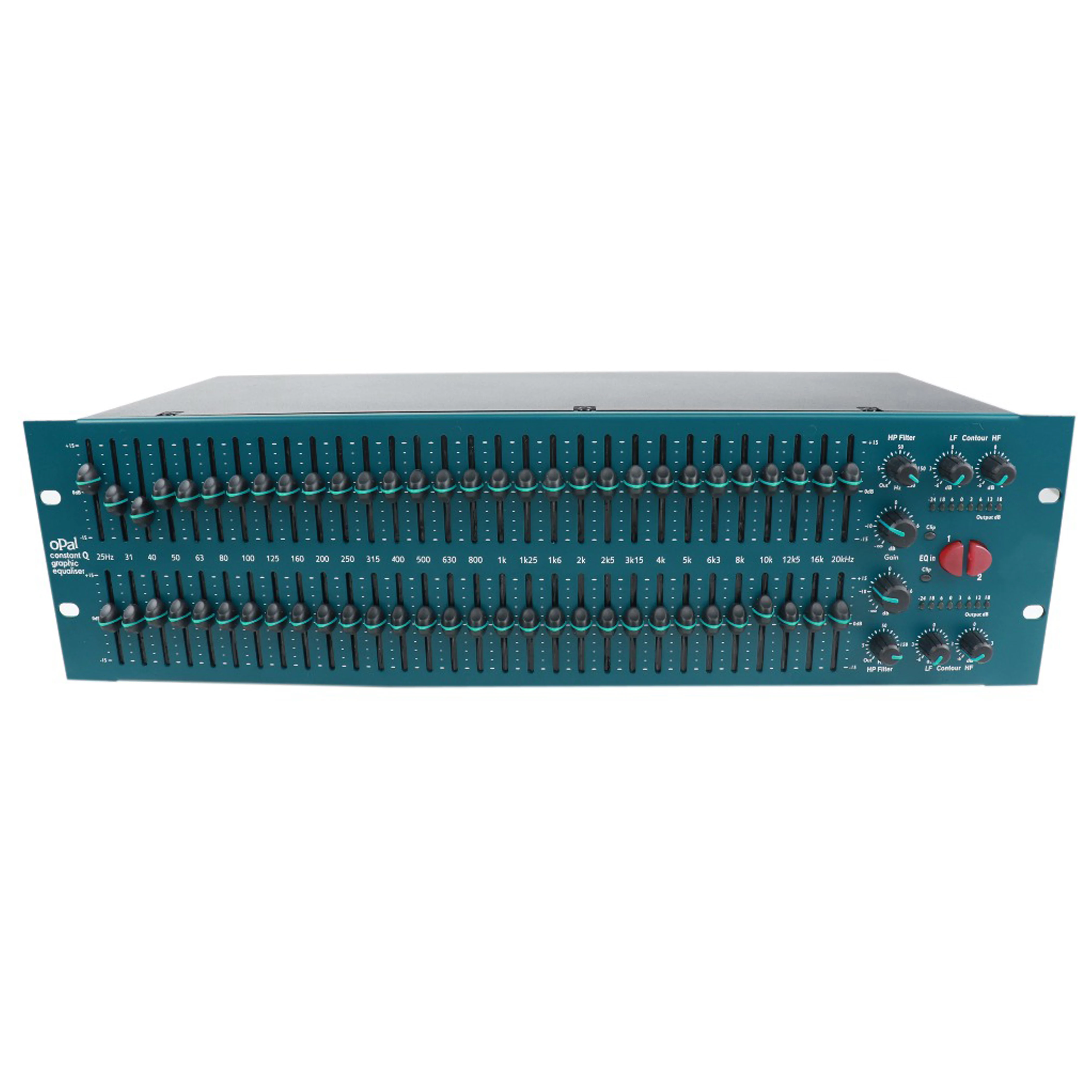 Betagear Dual 31 Band Stereo Equaliser FCS966 Loudspeaker Management Graphic Equalizer Audio Professional Musical Instruments