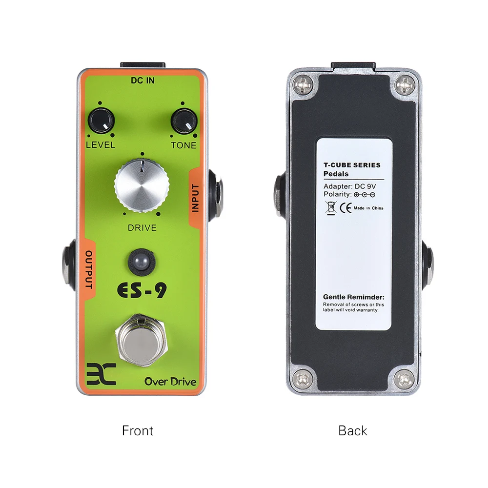Eno Effetti Per Chitarra Elettrica Pedale Tc-17 Classic Overdrive Processori Effetti Mini Delay Full Metal Shell Effect True Bypass