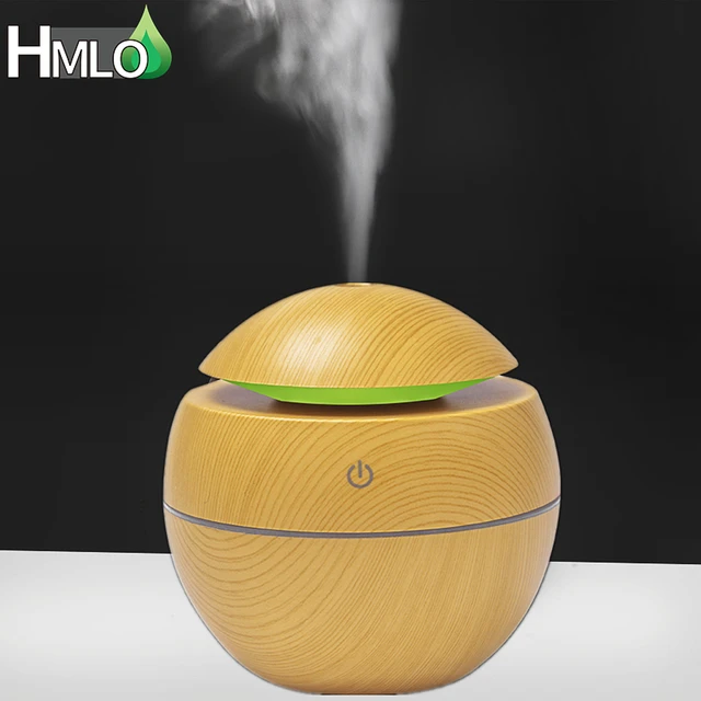 Humidifier Electric Air Aroma Diffuser Wood Ultrasonic  Air Humidifier Essential Oil Aromatherapy Cool Mist Maker for Bedroom 1