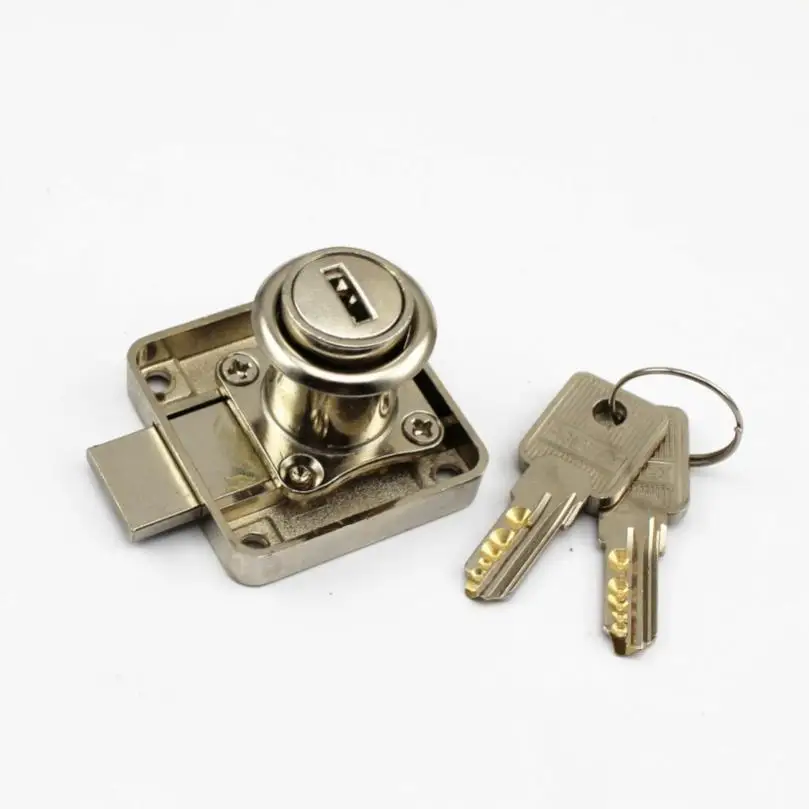 Open Zinc Alloy Material Barrel Cabinet Lock Portable Small and Fashion Design for Drawer / Cabinet