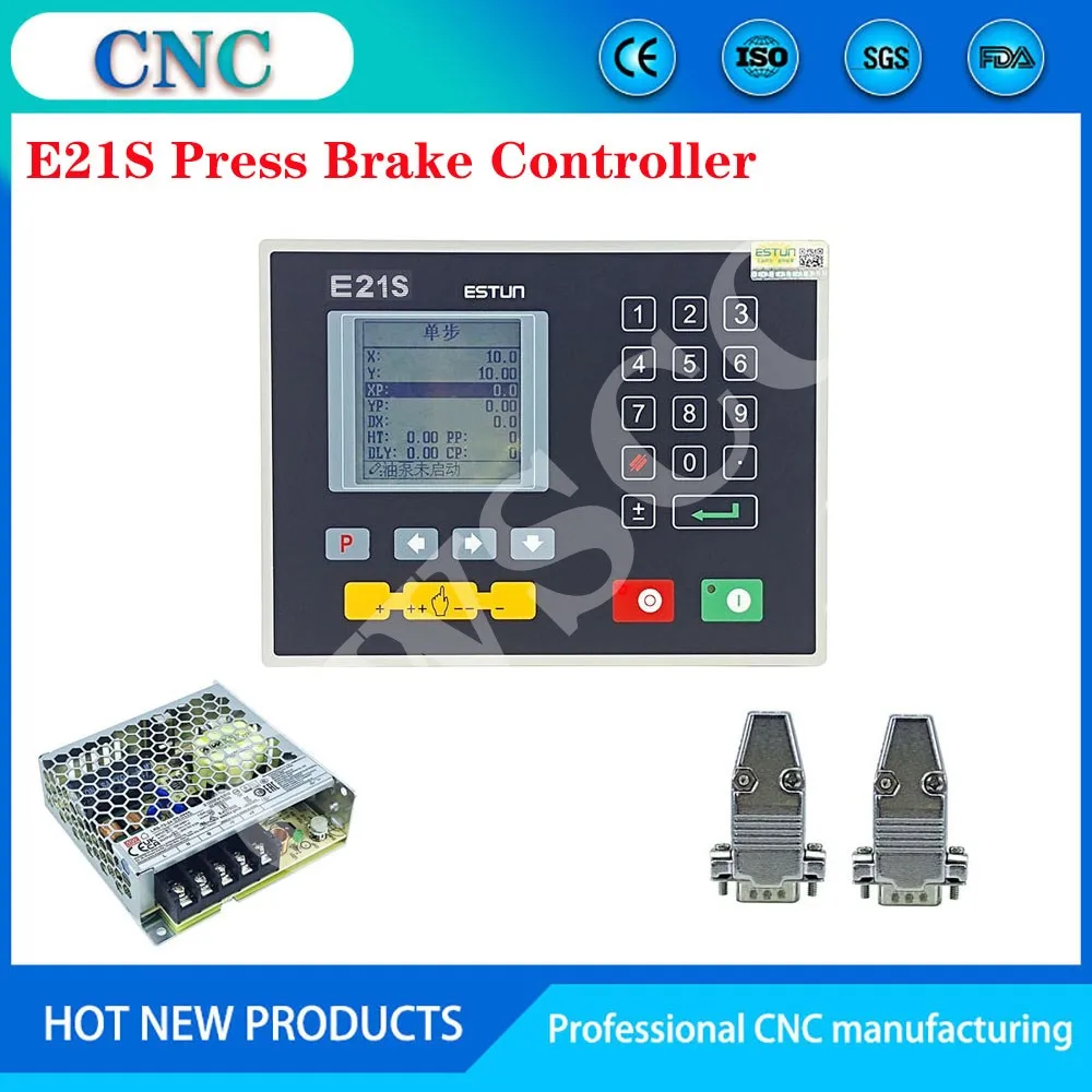 

ESTUN E21S shearing machine digital display control panel CNC operating system positioning control 75W24V power supply