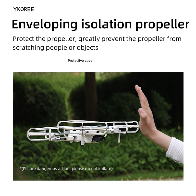 Fully Enclosed Propeller Guard for DJI MINI 2/SE Mavic Mini Drone Propeller 4726 Protector Props Wing Cover Accessories