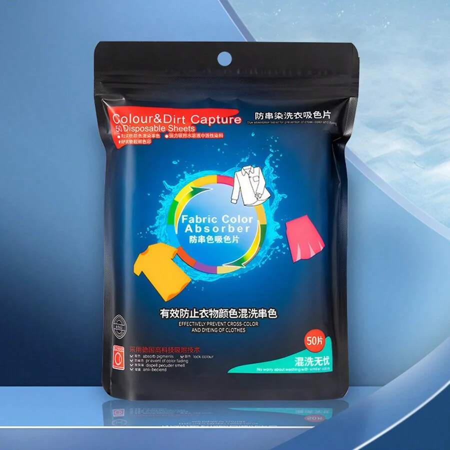 Color-Absorbing Sheets Anti-Color Cross-Dying Washing Machine Clothes Anti-Staining Color-Absorbing Paper Color Master Sheets Color-Proof Paper Color-Fixing Laundry Sheets laundry sheets laundry color catcher sheets