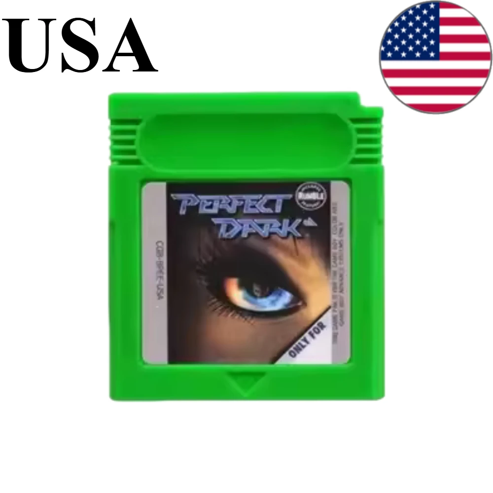 Multi-Color Shell Retro FPS Shooting Video Game Cartridge - USA Version