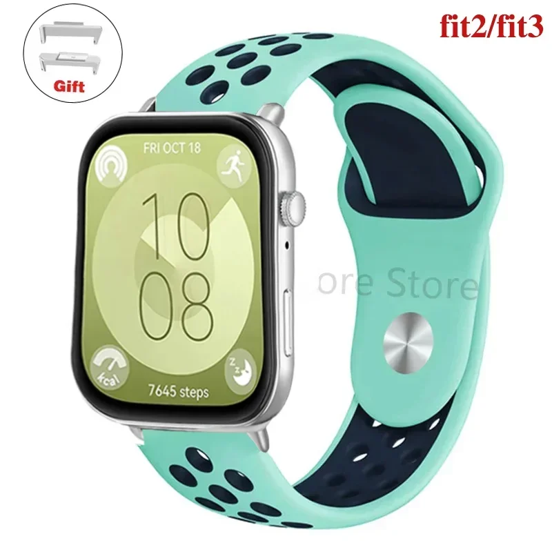 Breathable Silicone Sport Watchband - Vitality Collection