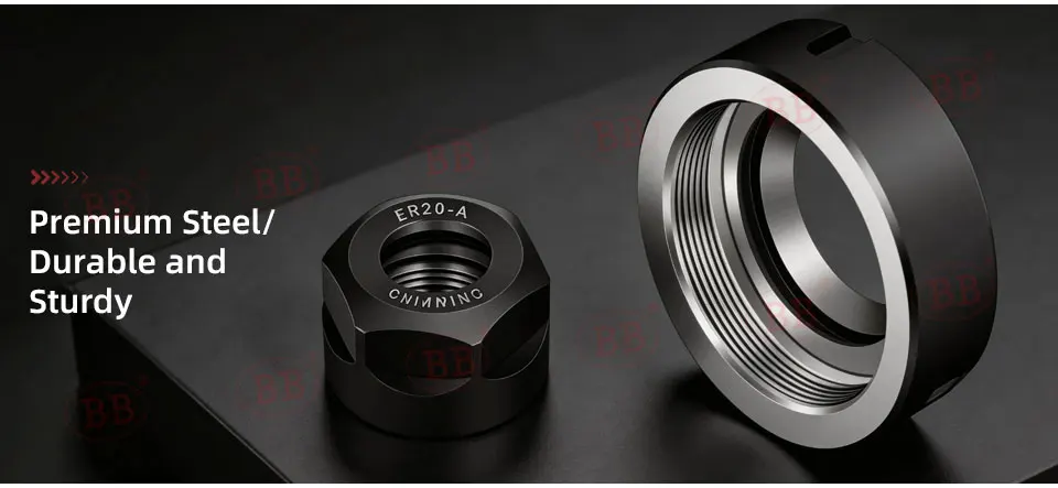 BB ER Nut A M UM CNC Spannzangen-Werkzeughalter – Detail 4