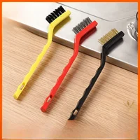 Japanese Gas Stove Cleaning Brush 3 Pack Kitchen Supplies Range Hood Stove Cleaning Tool Steel Wire Small Brush 1
