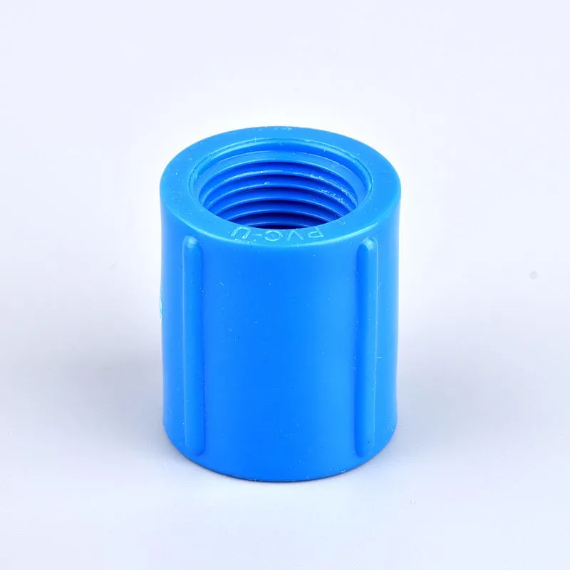 2pcs 1/2 3/4 1 Inch PVC Pipe Female Threaded Straight Elbow Tee End Cap Connector Aquarium Fish Tank  Water Pipe Jiont Fittings drip tape kit Watering & Irrigation Kits