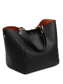 Large PU Leather Handbags for Women | Waterproof Shoulder Tote Bag