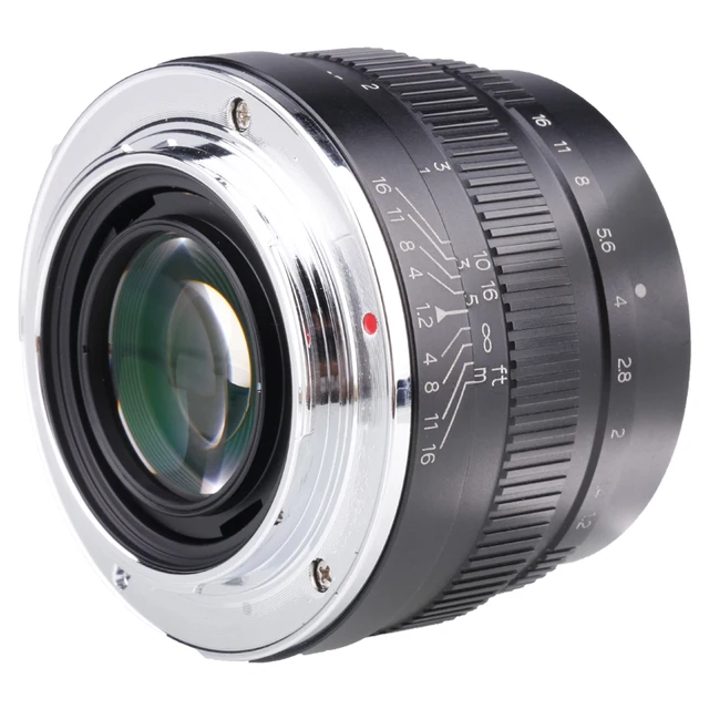 RISESPRAY 수동 초상화 마이크로 단일 렌즈 35mm F1.2 프라임 렌즈 Sony E-마운트 M4/3 for Fuji XF for Canon EOS M APS-C