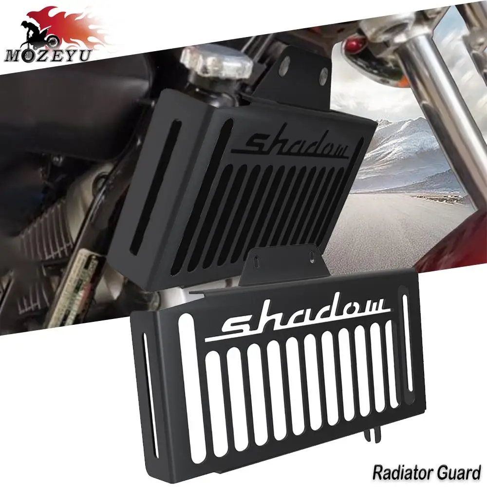 Cubierta protectora para rejilla de radiador de motocicleta, accesorios para Honda VT 125 shadow 1999-2007 2000 2001 2002 VT125 shadow