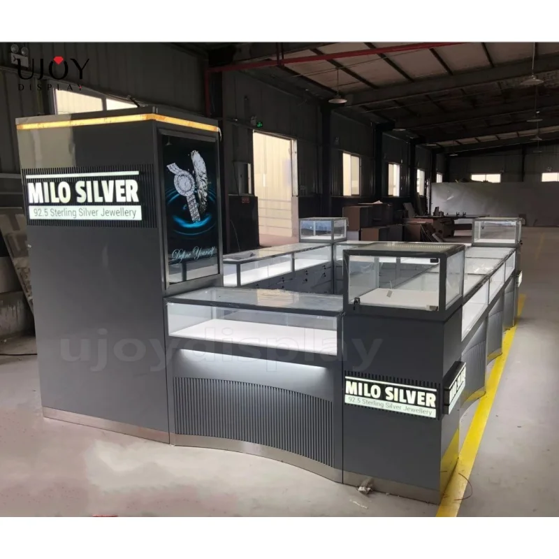 Custom. New arrival silver jewelry kiosk jewelry factory