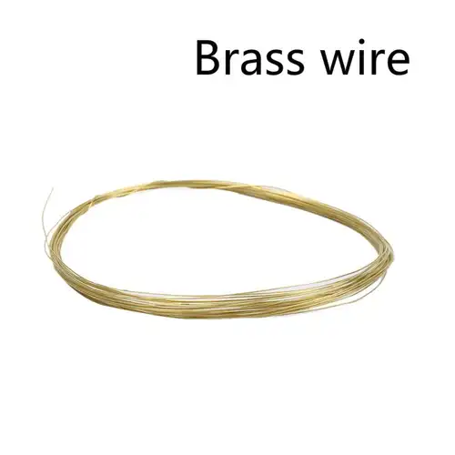 1-100m Soft Brass round Wire Dia 0.1mm 0.2mm 0.3mm 0.4mm 0.5mm 0.6mm 0.7mm 0.8mm 0.9mm 1.0mm-3mm Brass Wire Brass Metal Wire - Image 6