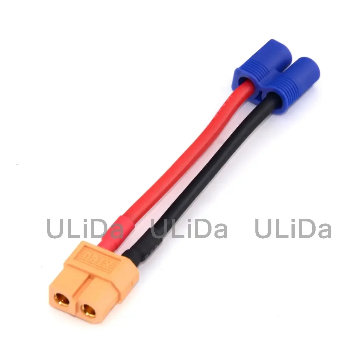 

XT60 Female To Male EC3 Charger / Adapter Lead /w Cable for RC Plane Car Boat Quadcopter Drone Lipo Battery