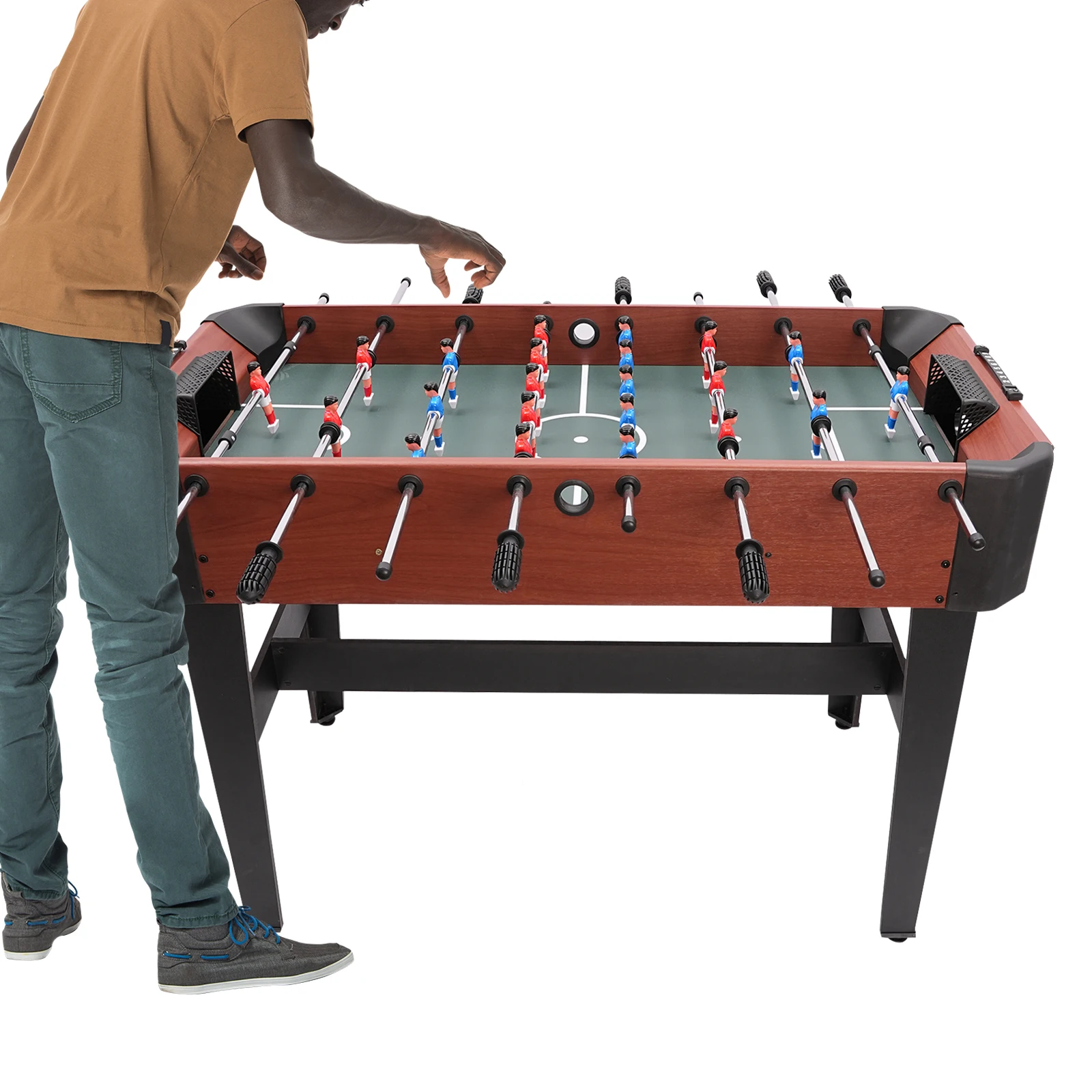 Foosball Soccer Game Table Standard Size Foosball Table for Home Game Soccer