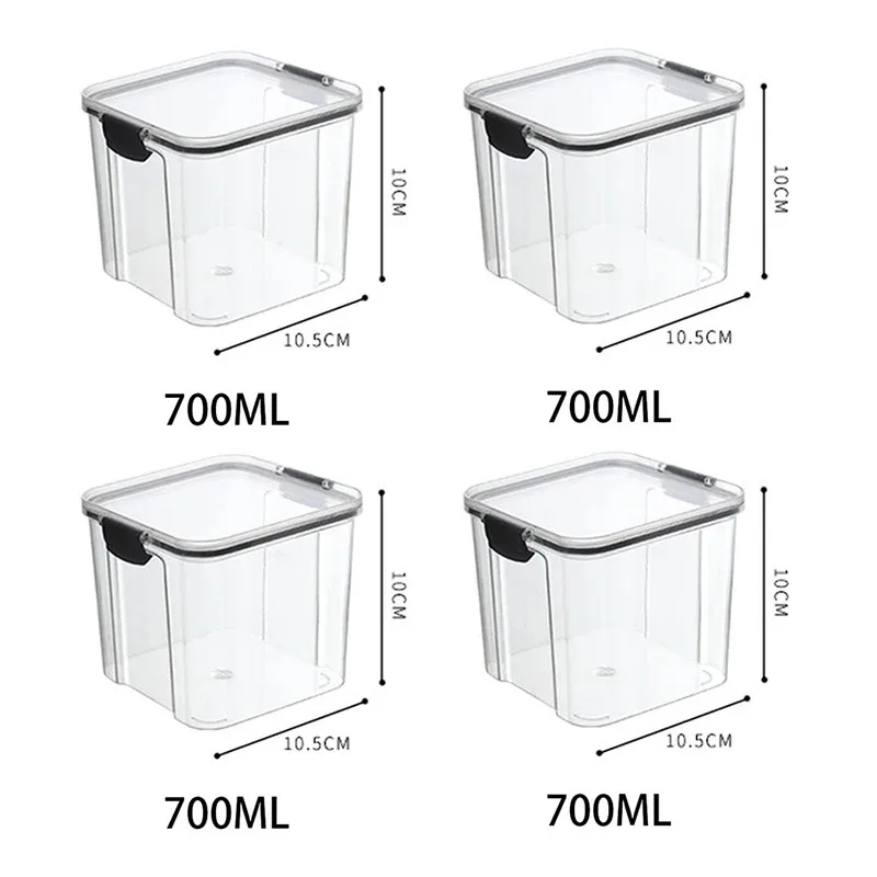 4pcs 700ML