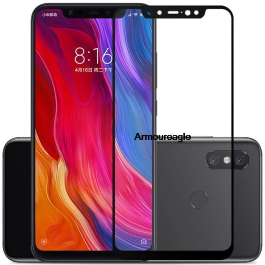 

3d tempered glass for xiaomi poco f1 full cover 9h protective film screen protector safety guard on for pocophone f1 shield