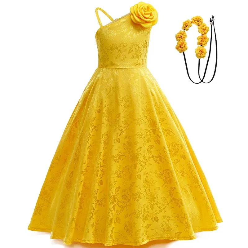 green emerald velvet dress Blush Pink Flower Girl Dresses with Sash Gold Top Dresses for Kids –  SheerGirl main image 1