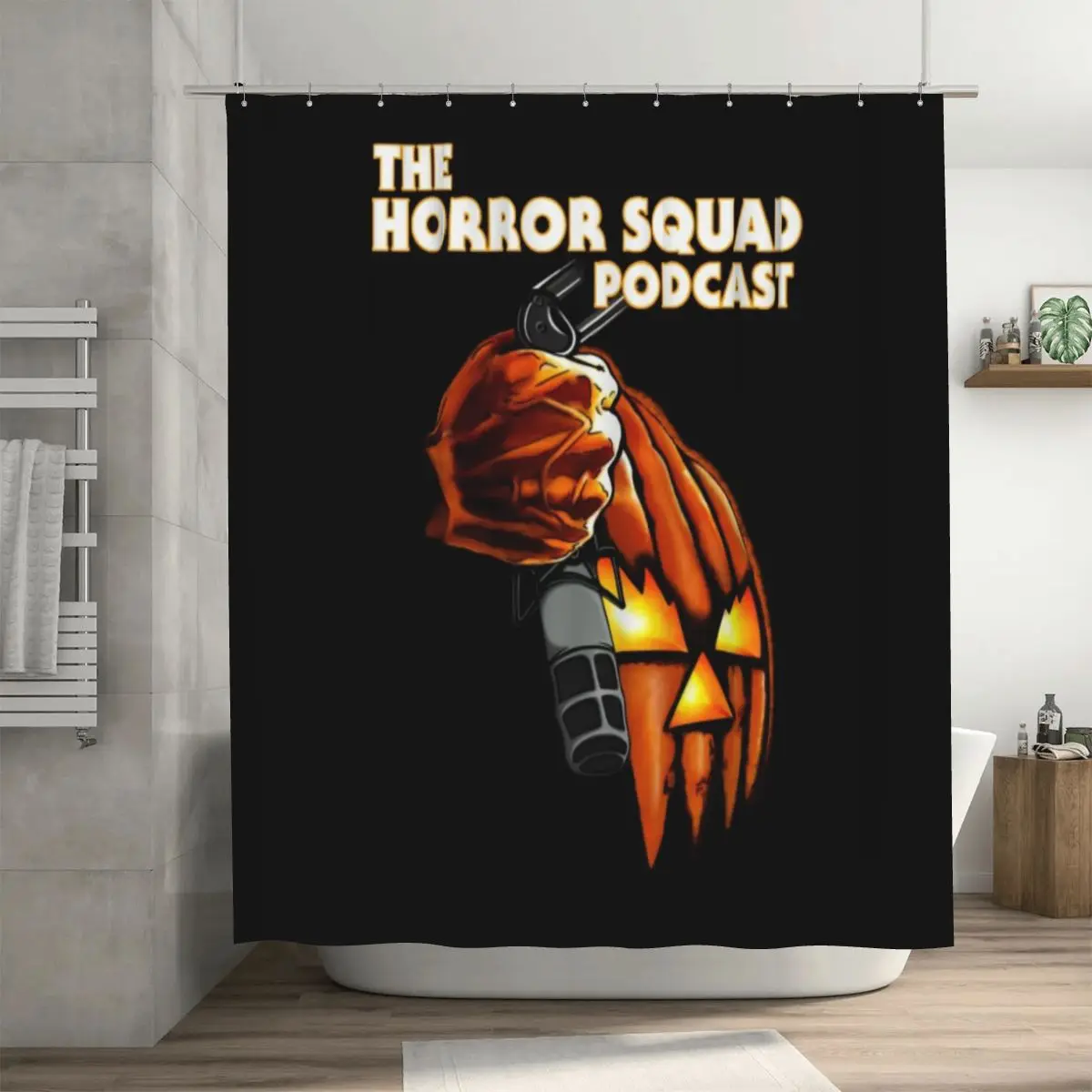 

Занавеска для душа для Хэллоуина, 72x72 дюйма, с крючками