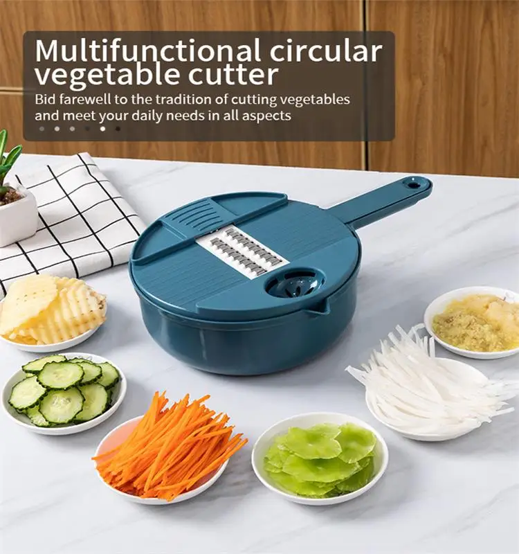 Kitchen Multifunctional Salad Utensils Vegetable Chopper