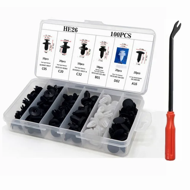 100 Pcs with Tool