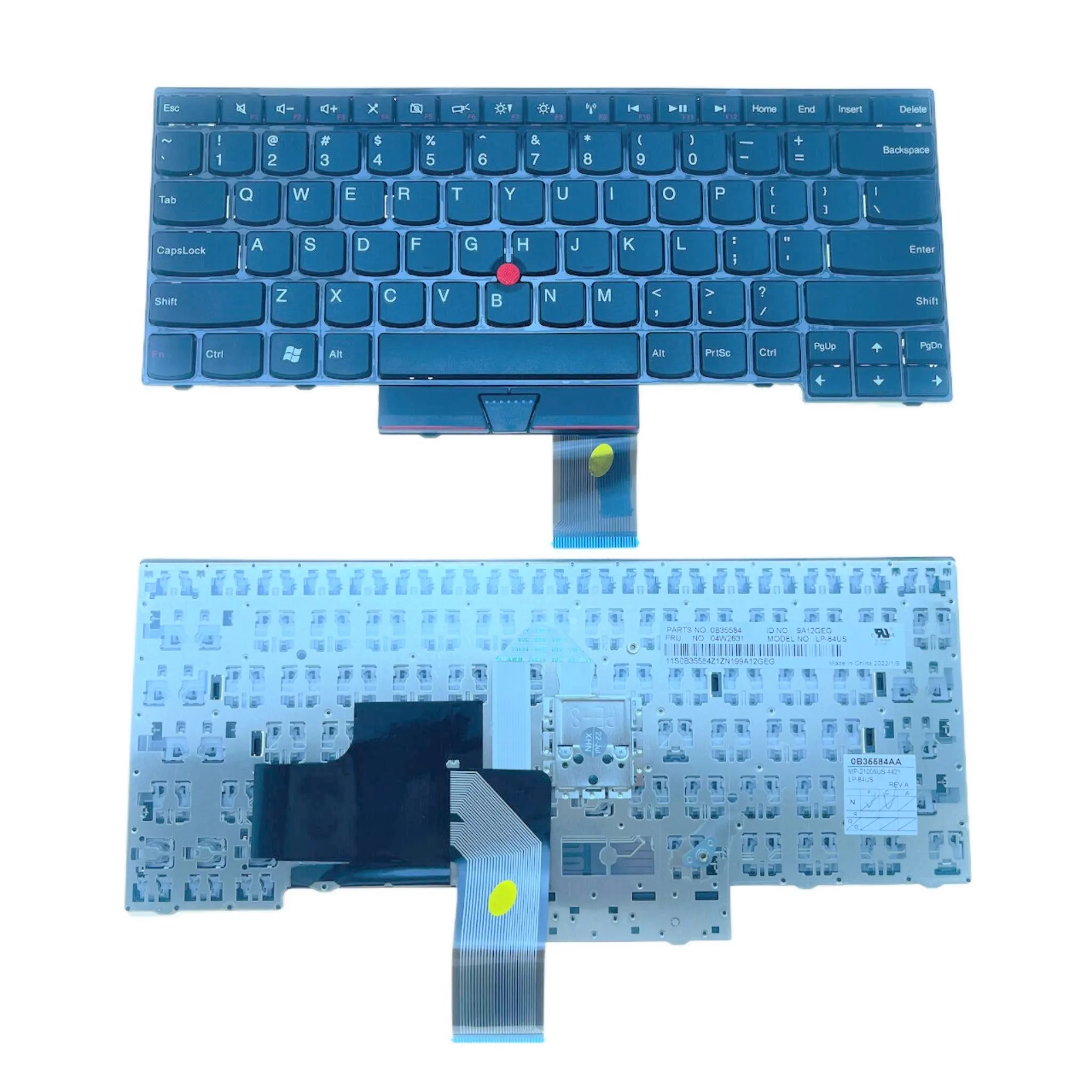 

Для Lenovo Thinkpad Edge E430 E435 E330 E430C E430S E445 E335 S430 T430U сменная Клавиатура для ноутбука US 04W2631 0B35584