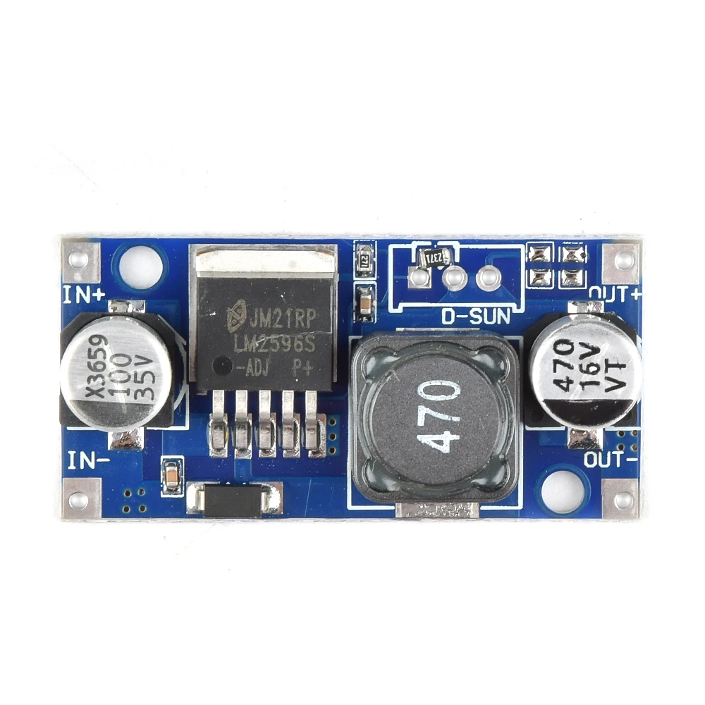LM2596 DC to DC 벅 컨버터 전압 조정기, 벅 컨버터 전원 공급 장치, 스텝 다운 모듈, 3.2-40V-3.3V 5V 12V