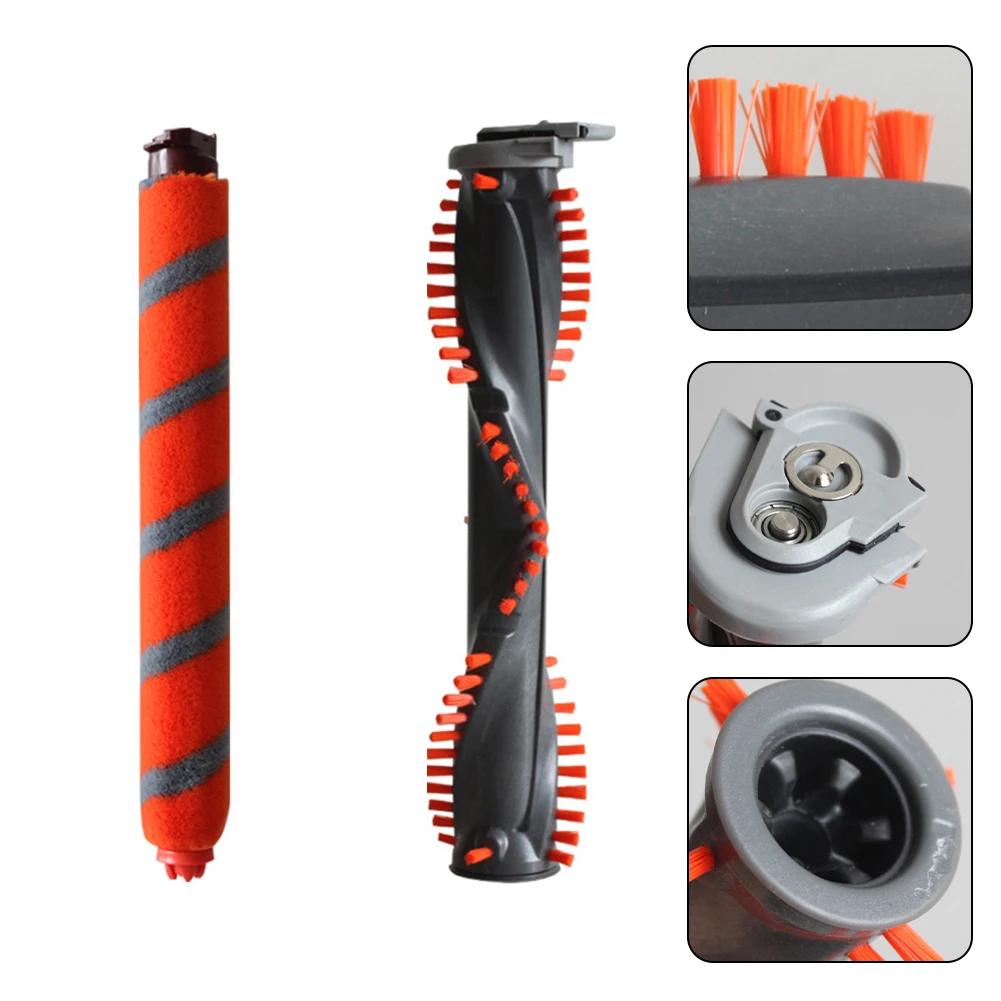 Walzen bürste und weiche Haar walzen bürste für Hai nv680 nv800 nv800w nv801 nv801q nv803 uv810 hv380 hv381 hv382 Staubsauger – Detail 2