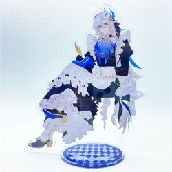 Neuvillette Genshin Impact Diluc Venti Xiao Zhongli Scaramouche Heizou Cyno Acrylic Stand Model Plate Desk Decor Sign Fans Gift