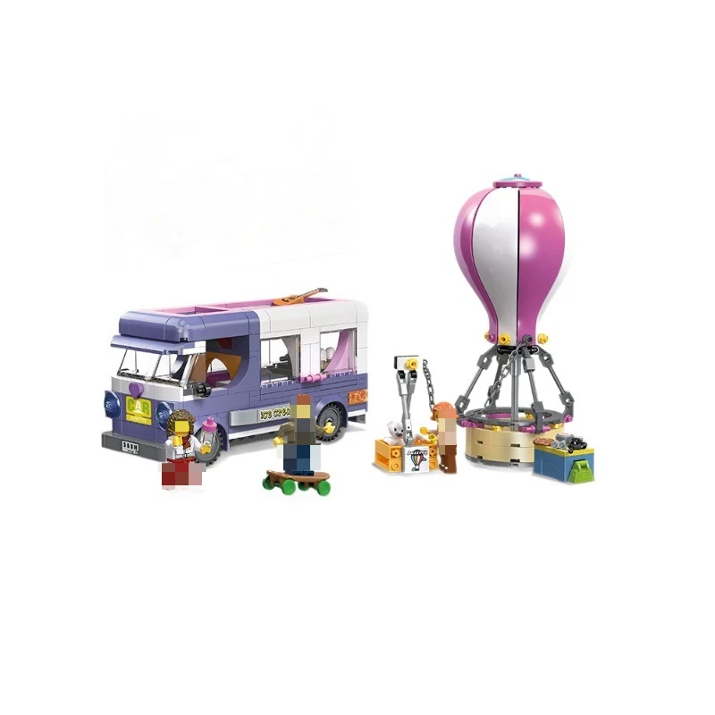 자동차 시리즈 MOC 블록 장난감, 정비소/세차장/RV 조립 차량 DIY 모델 브릭, 소년들을 위한 휴일 선물