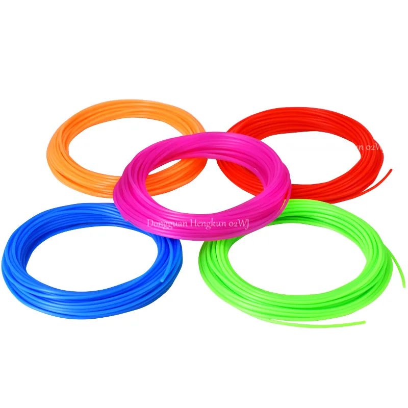 10m Pack 3D Pen Special 1.75mm PLA Filament 3D Printing Material Printer 24 Color Refills Modeling Stereoscopic No Pollution