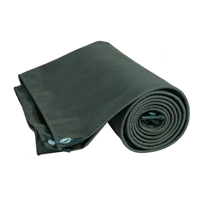 Thicken Canvas Raincloth Tarpaulin 1*1M Truck Industrial Canopy Tarp Outdoor Sunshade Awning Cloth Sun and Rain Cover