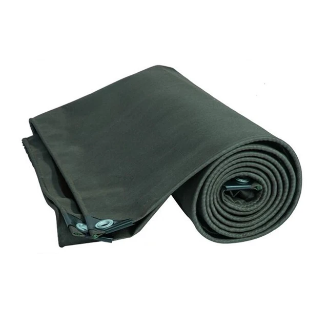 1*1 M Sűrű Vászon Esőkikötő Ponyvás Teherautó Ipari Lombkorona Tarp Kültéri Napfényes Napfény És Eső Borítás - Image 3