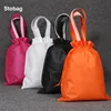 StoBag 20pcs Non Woven Fabric Drawstring Bags Clothes Packaging Portable Storage Shoes Organizer Reusable Pocket Pouches Logo 1