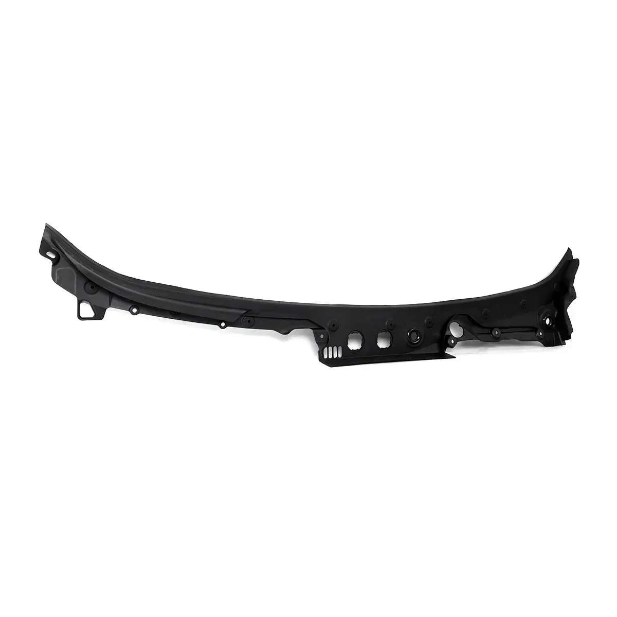 Black Plastic Windshield Wiper Cover Vent Cowl Grille Panel