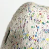 Summer Sequins Yarn for DIY, Shiny Glitter, Sparkle Crochet Thread, Hand Woven Rag, Knitting Sweater, Blanket Yarn, 700m, 100g 6
