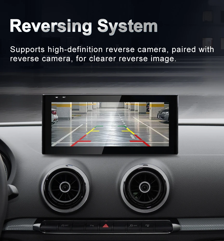 Qualcomm Snapdragon 680 6225 2.4GHz Wireless CarPlay Auto For AUDI A3 Car Multil