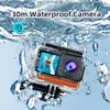 2.0" Touch IPS Dual Screen Action Camera 4K60FPS 24MP Wi-Fi 170D EIS Optional Filter 1080P Webcam Underwater 30M Sport Camera 5