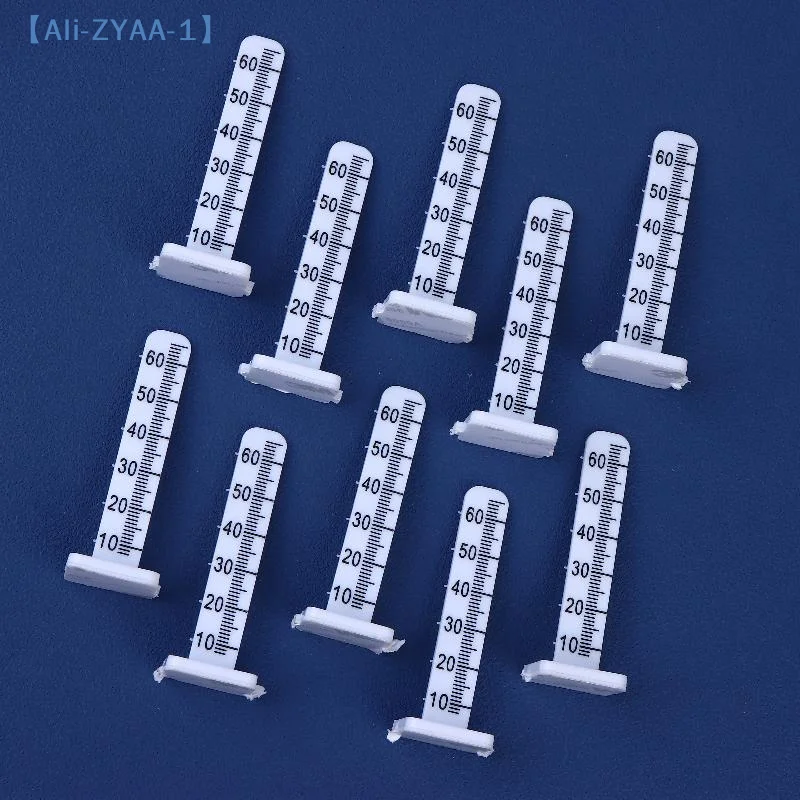 【ZYAA-1】10개 60mm 높이 레벨 스케일 시멘트 측정용 바닥 레벨 페그 셀프 레벨링 핀