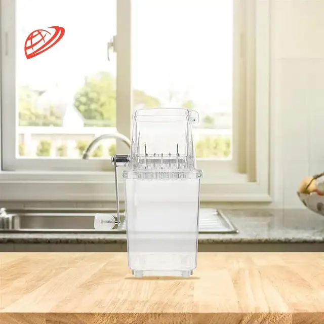 A25F-2L Ice Crusher Shaver Portable Hand Crank Ice Machine For Home Ice Ice Chip Ice Manual A 1