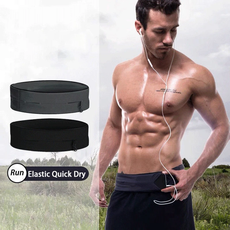 Outdoor Sports Waist Bag Marathon Running Hiking Waist Pouch Integrated Women Men Phone Case Holder Fitness Pack Belts Bag