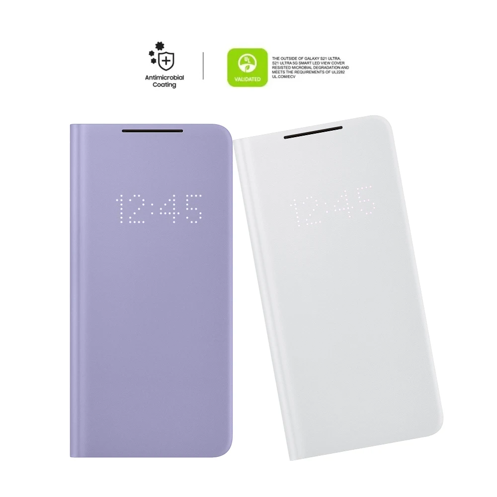 Original For Samsung Smart LED View Cover For Galaxy S21+ SM