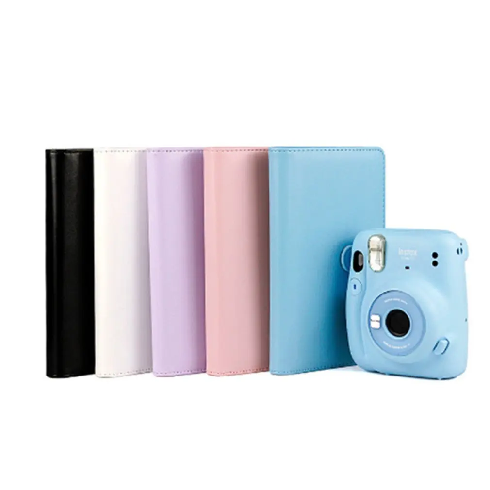108 Tasche 3 Pollici Mini Film Photo Album Book Stamp Ticket Collection Book Storage Per Fujifilm Instax Mini 12 Album Card Holder